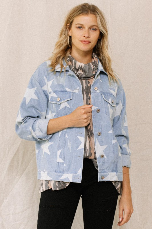 Star Denim Jacket