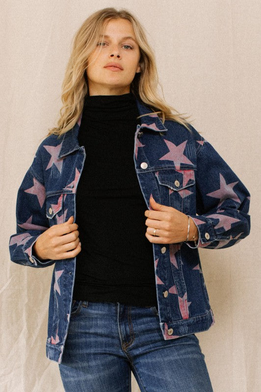 Star Denim Jacket