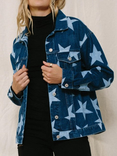 Star Denim Jacket