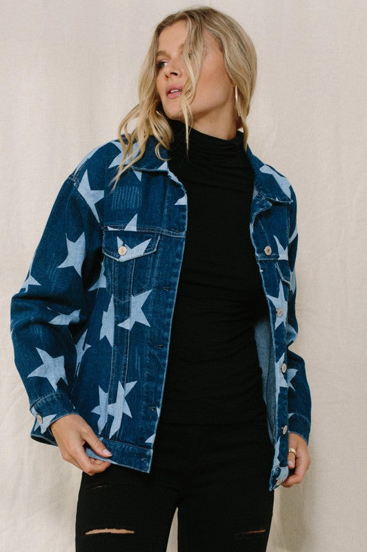 Star Denim Jacket
