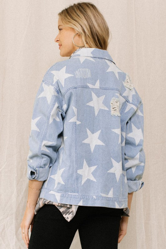 Star Denim Jacket