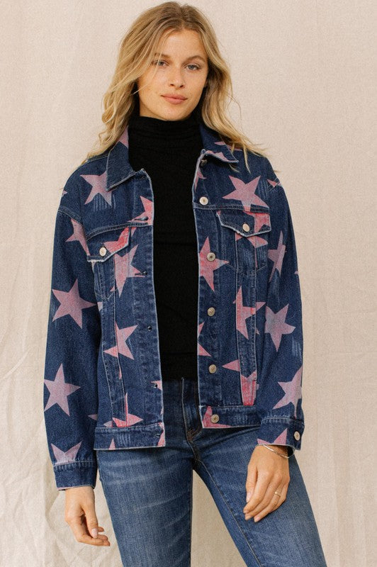 Star Denim Jacket