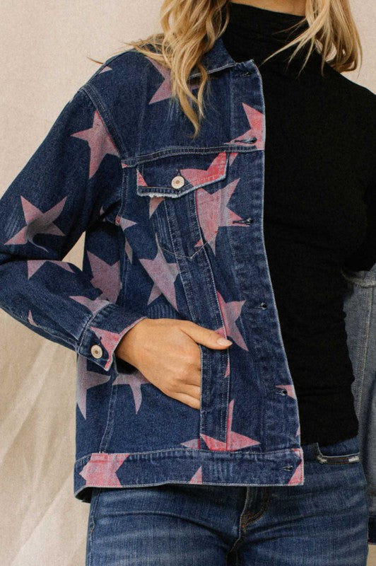 Star Denim Jacket