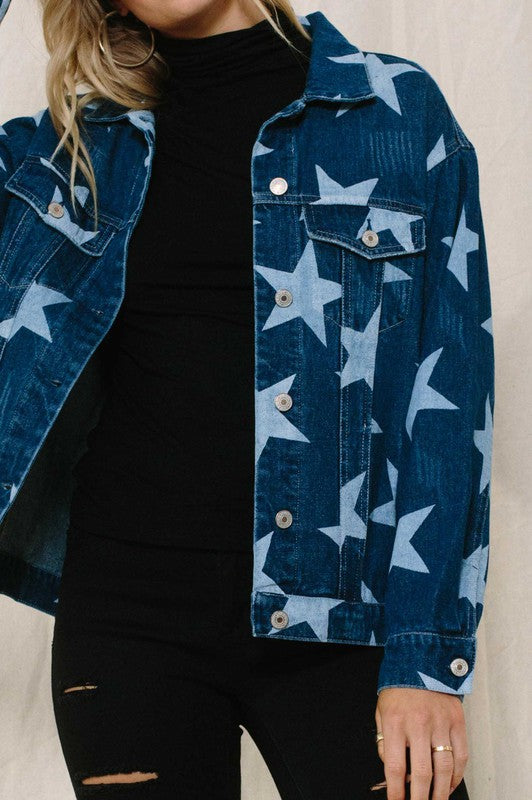 Star Denim Jacket