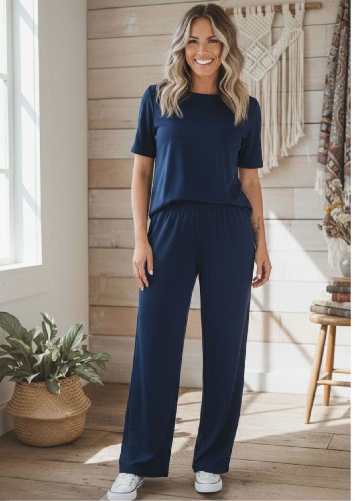 Comfy Set Azul Marino