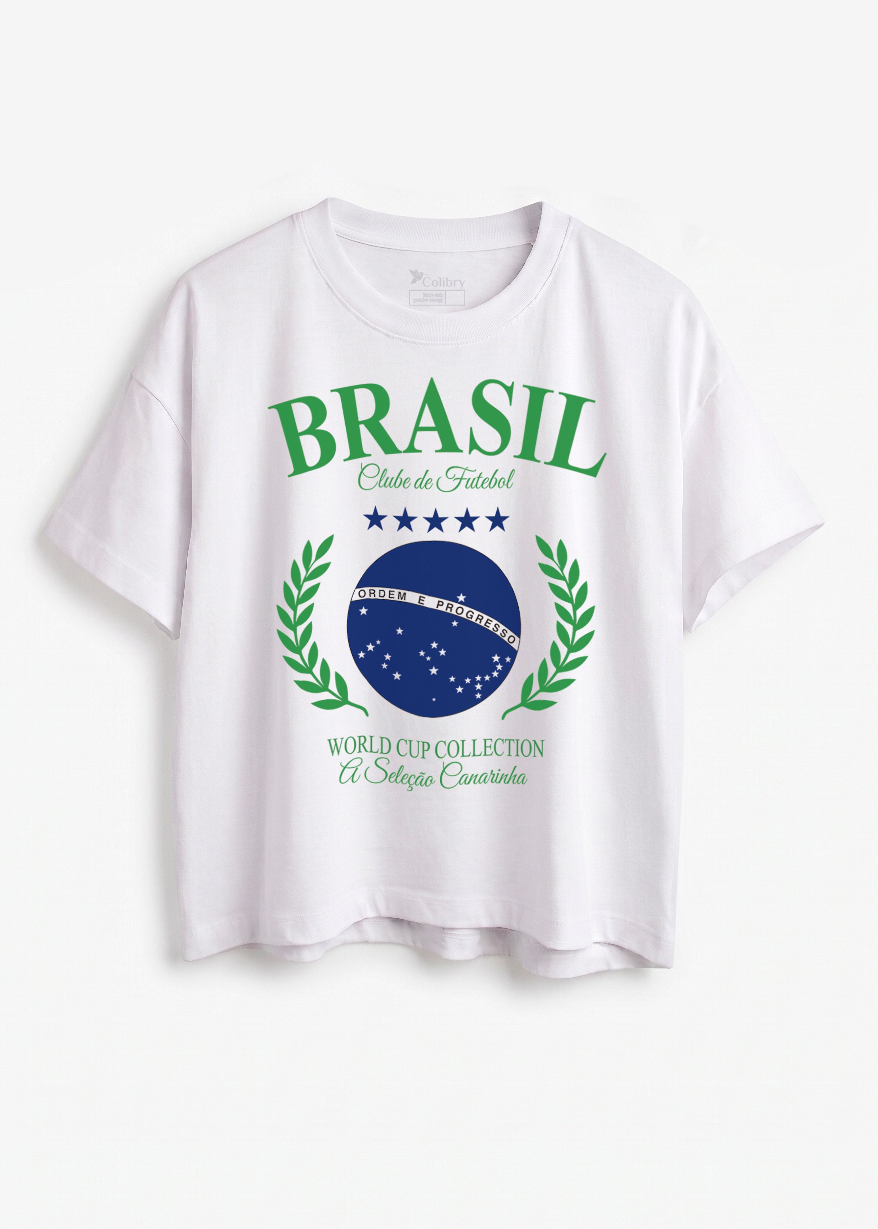 Camiseta Brasil Mundial
