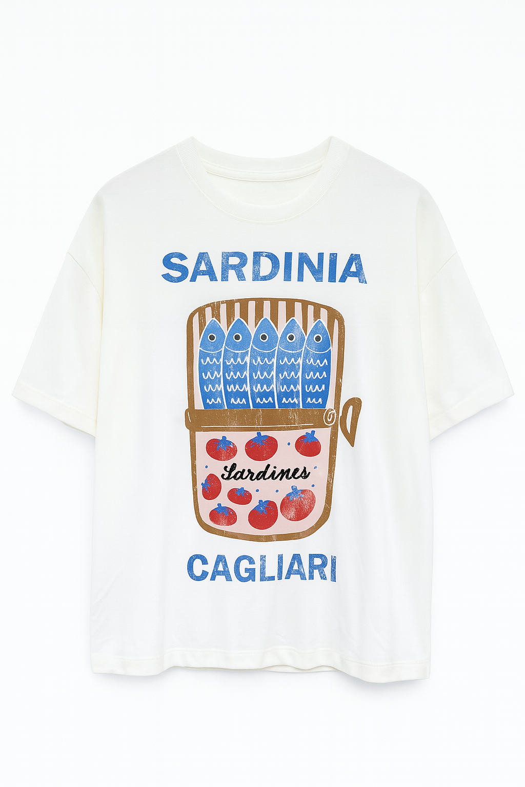 Camiseta Oversized Sardinia Cagliari