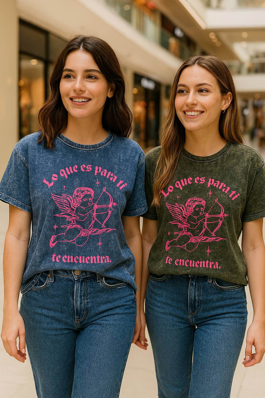 Camiseta Lo que es para ti, Te Encuentra