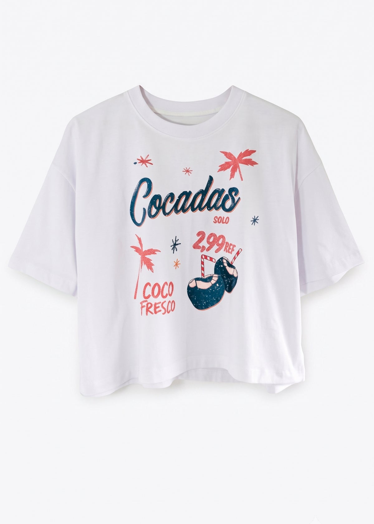 Camiseta Boxy Top Cocadas