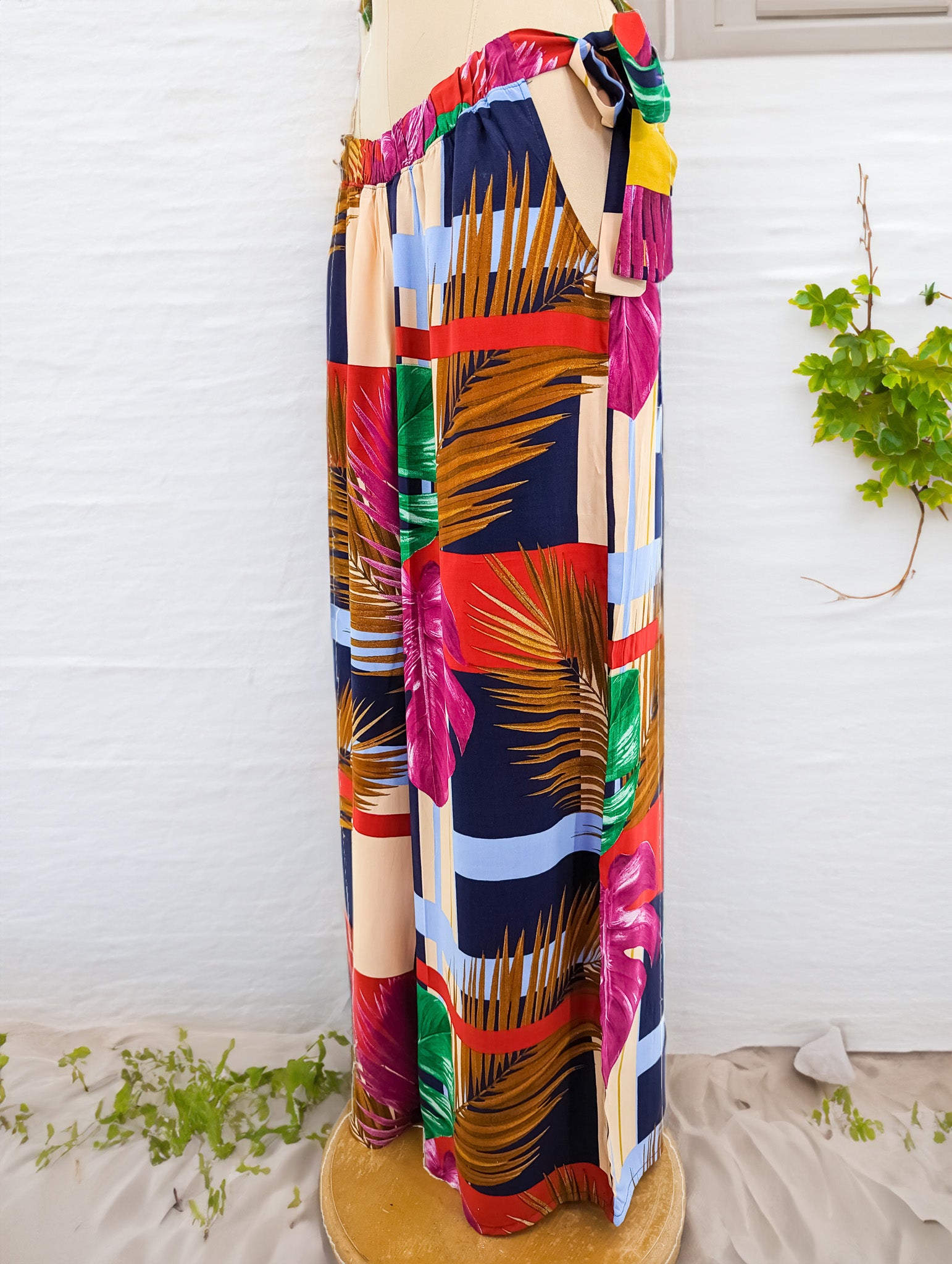 Pantalones Palazzo Cut Out Lazos