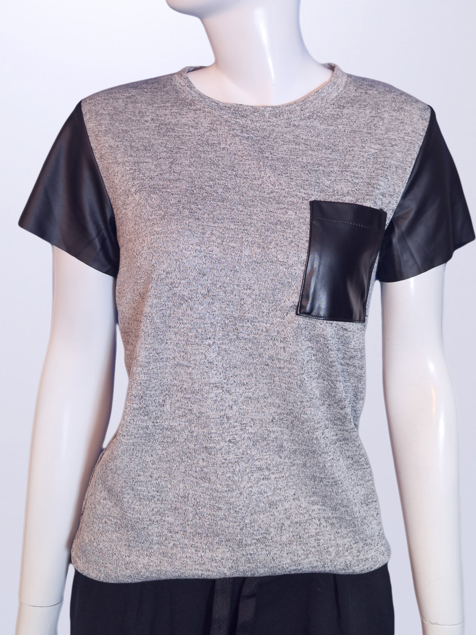 Camiseta Manga Cuerina