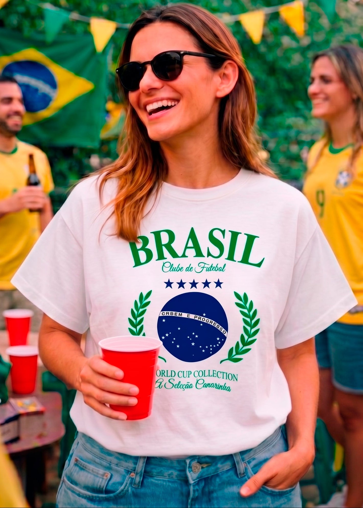 Camiseta Brasil Mundial