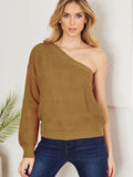 Sweater One Shoulder
