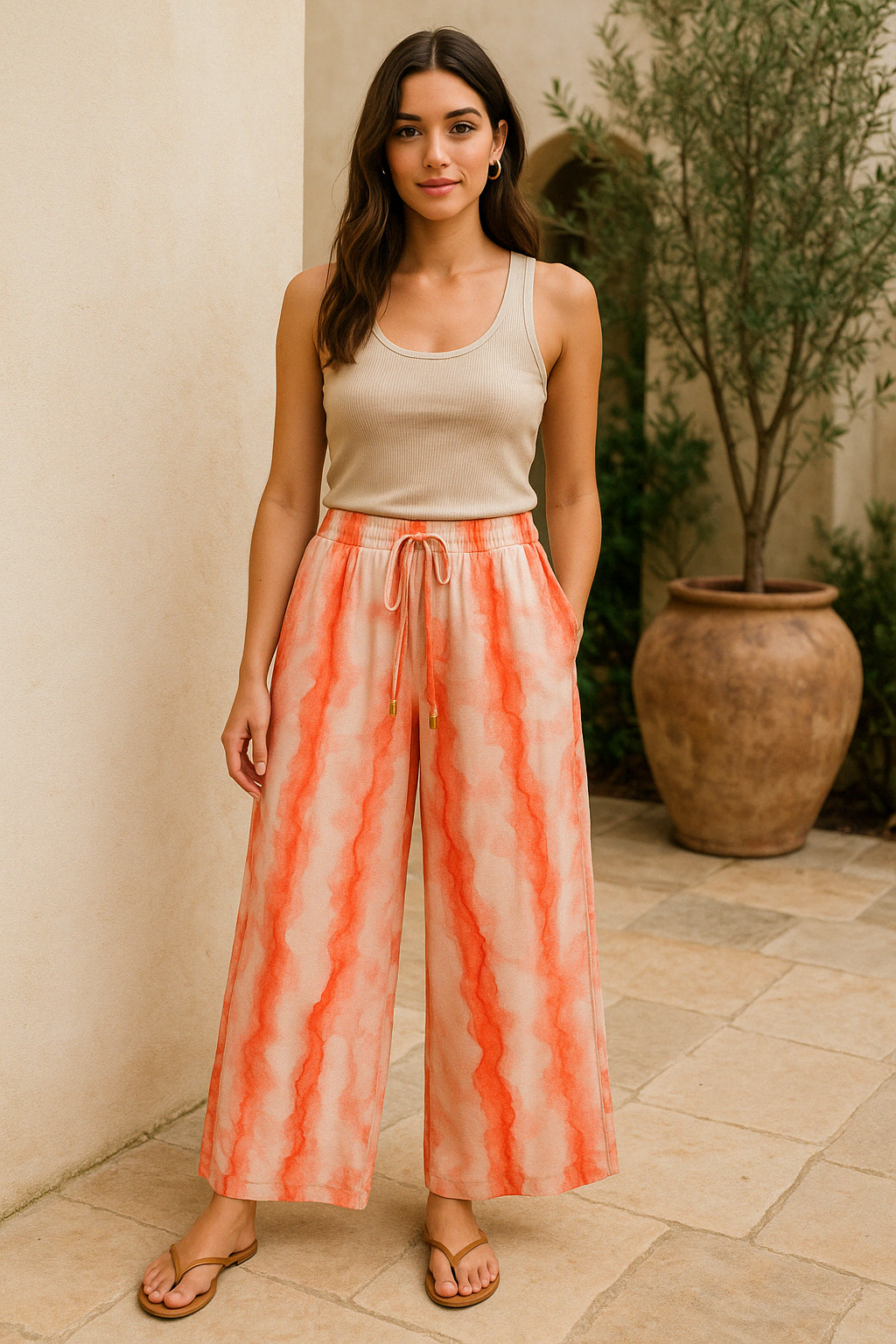 Pantalón Fluido Bota Ancha