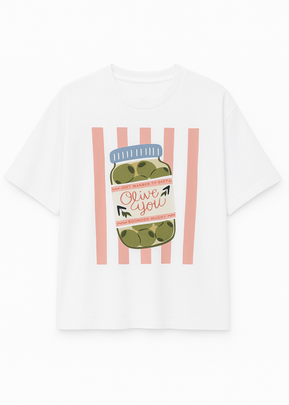 Camiseta Oversize Olive You