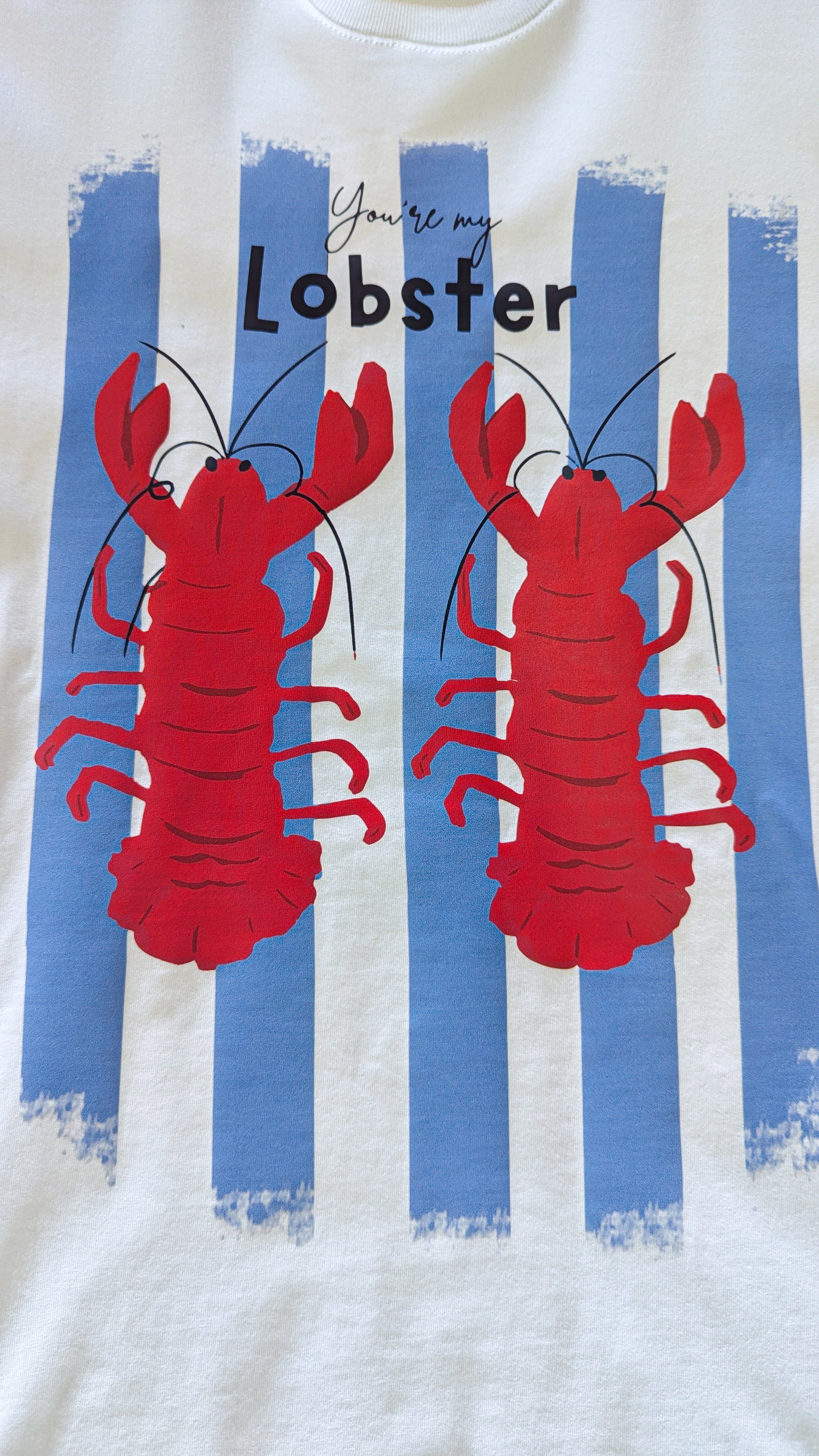 Camiseta Oversized You are my Lobters