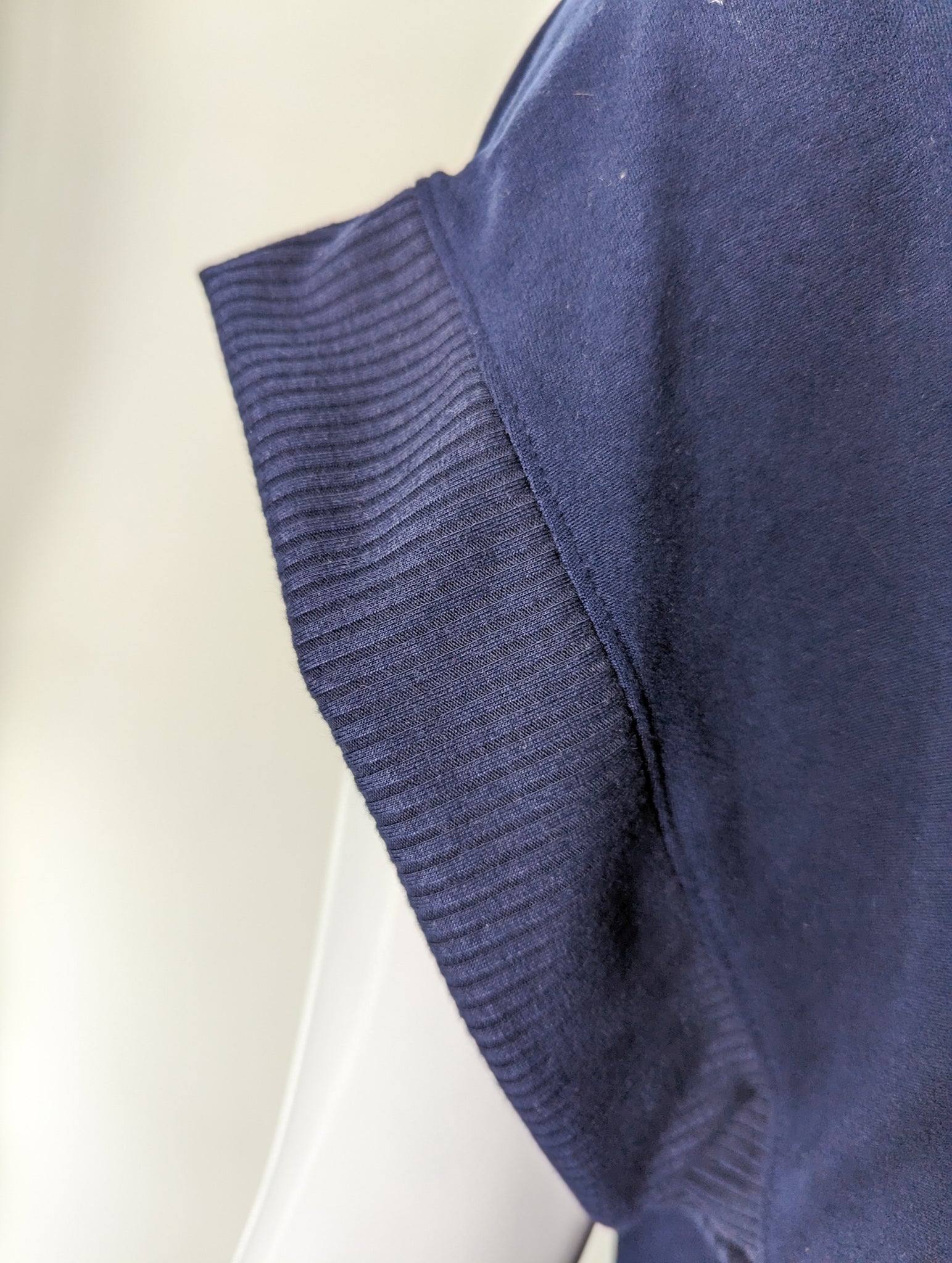 Camiseta manga caída Rib