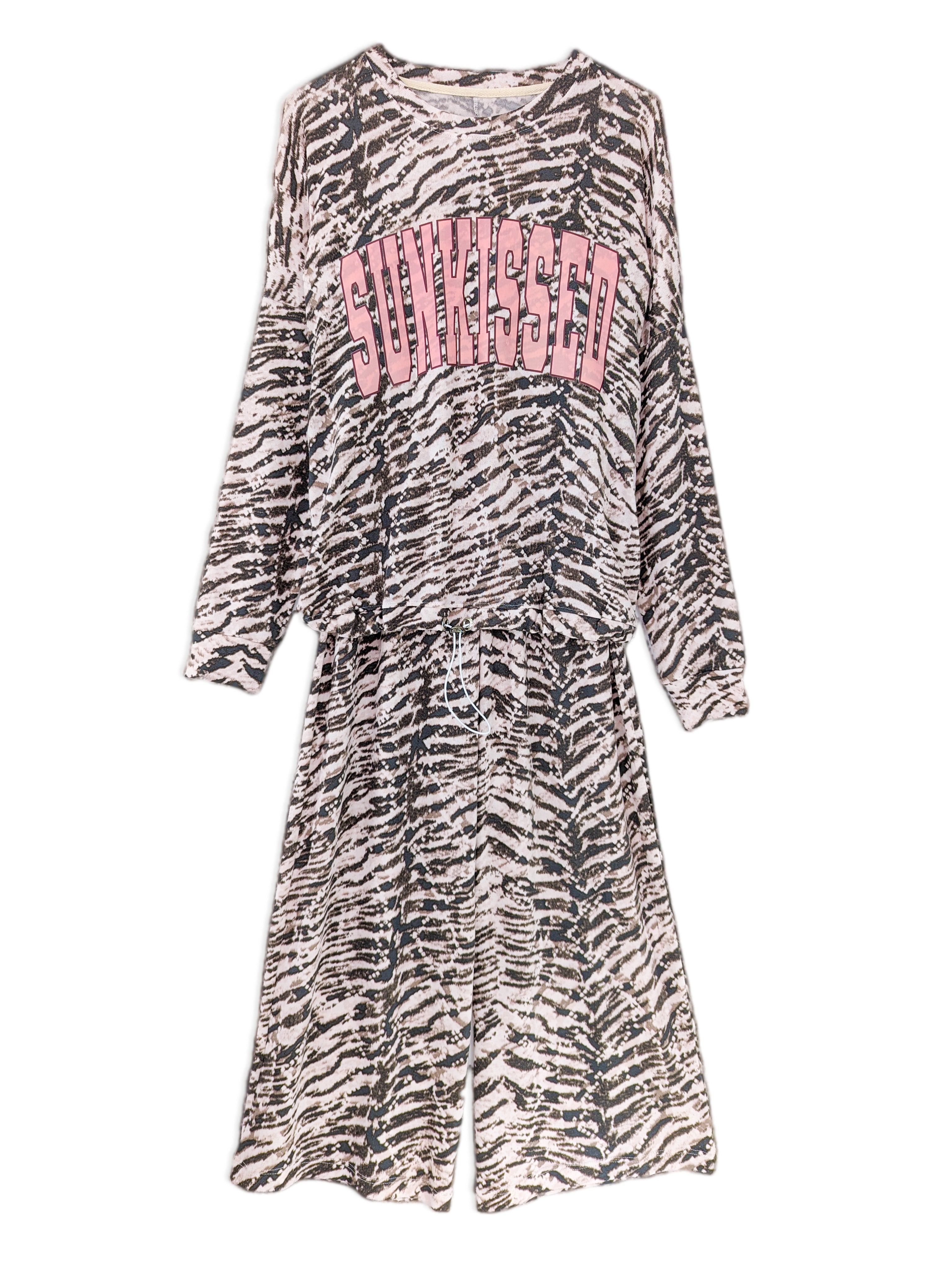 Set Pijamero Sunkissed Cebrado