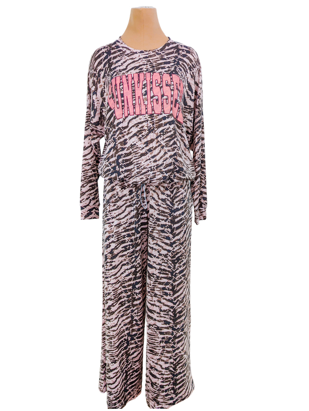 Set Pijamero Sunkissed Cebrado