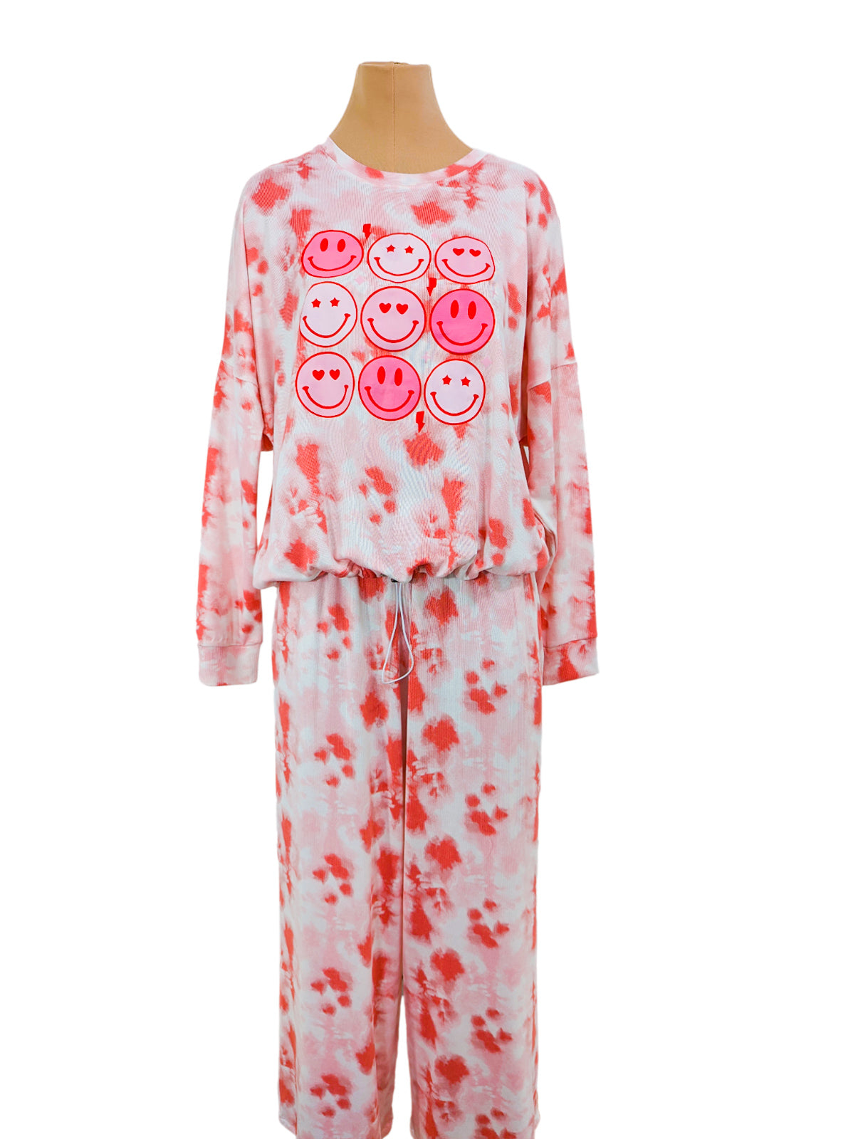 Set Pijameros Smiles Faces