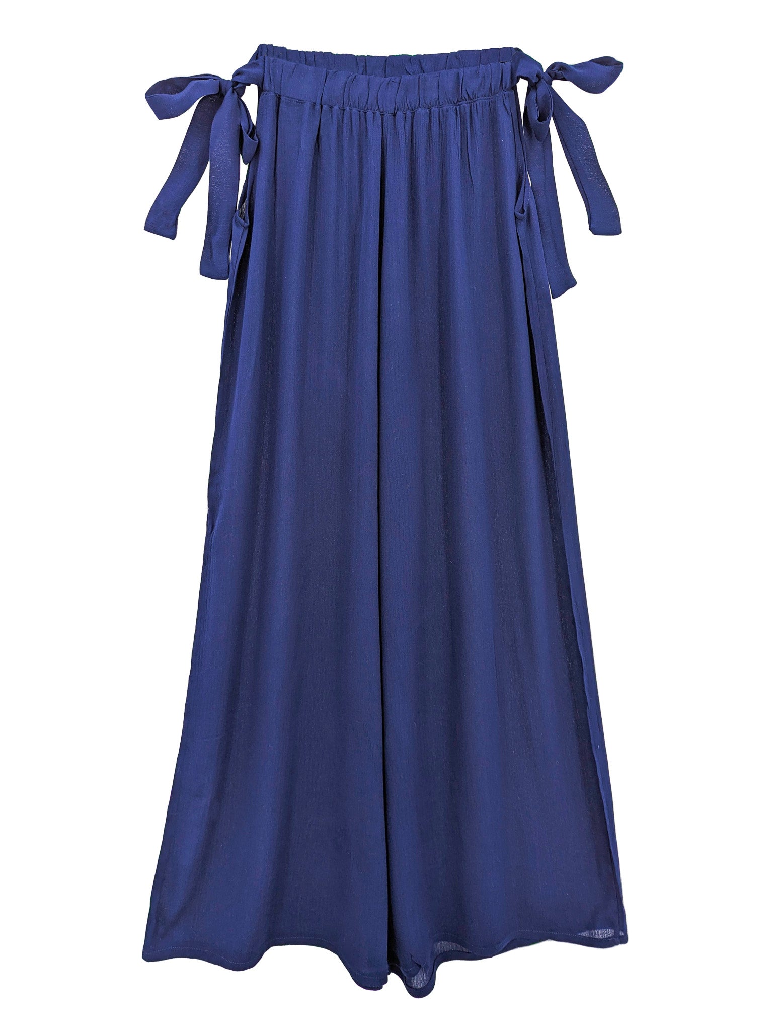 Pantalones Palazzo Cut Out Lazos