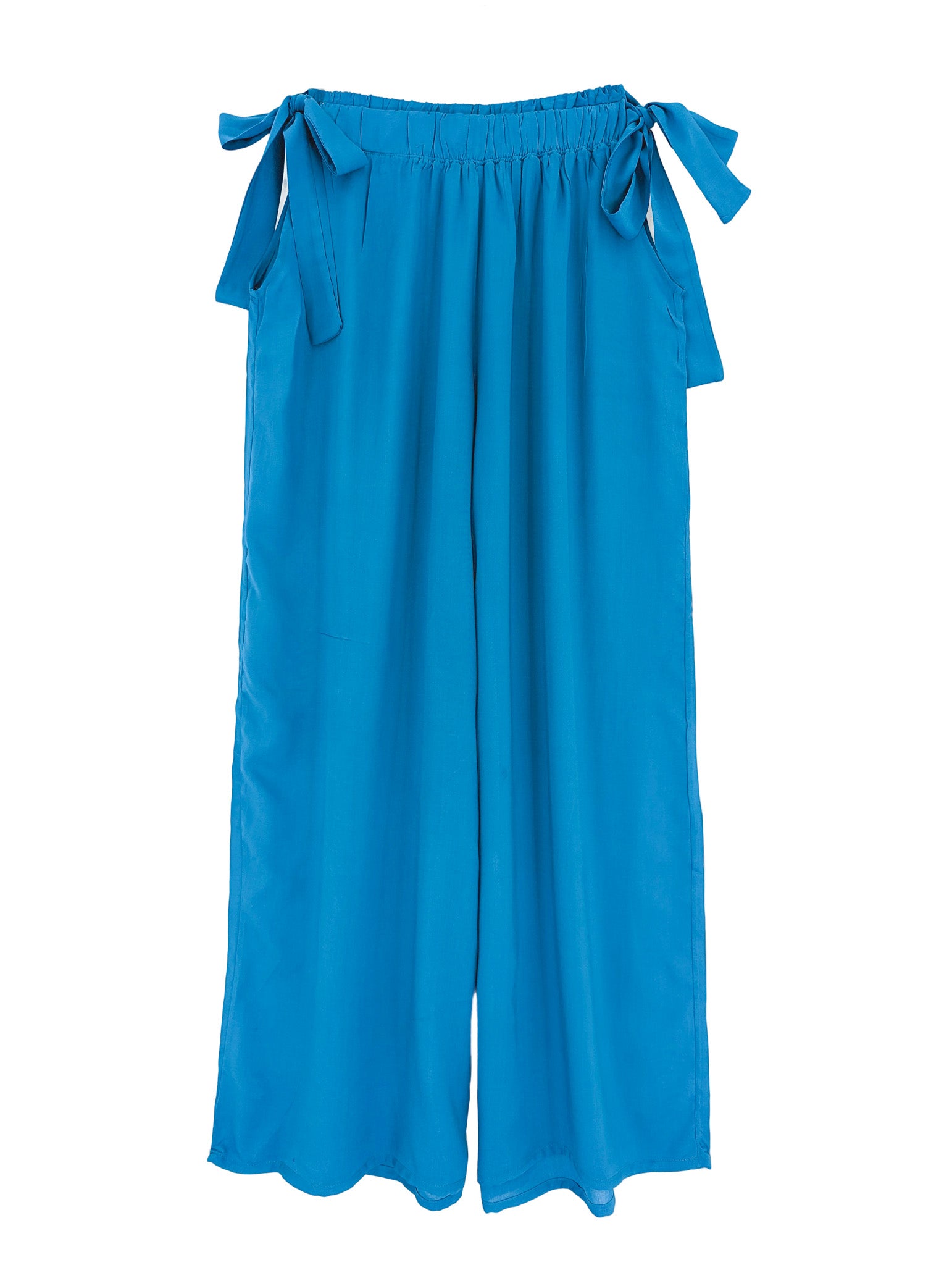 Pantalones Palazzo Cut Out Lazos