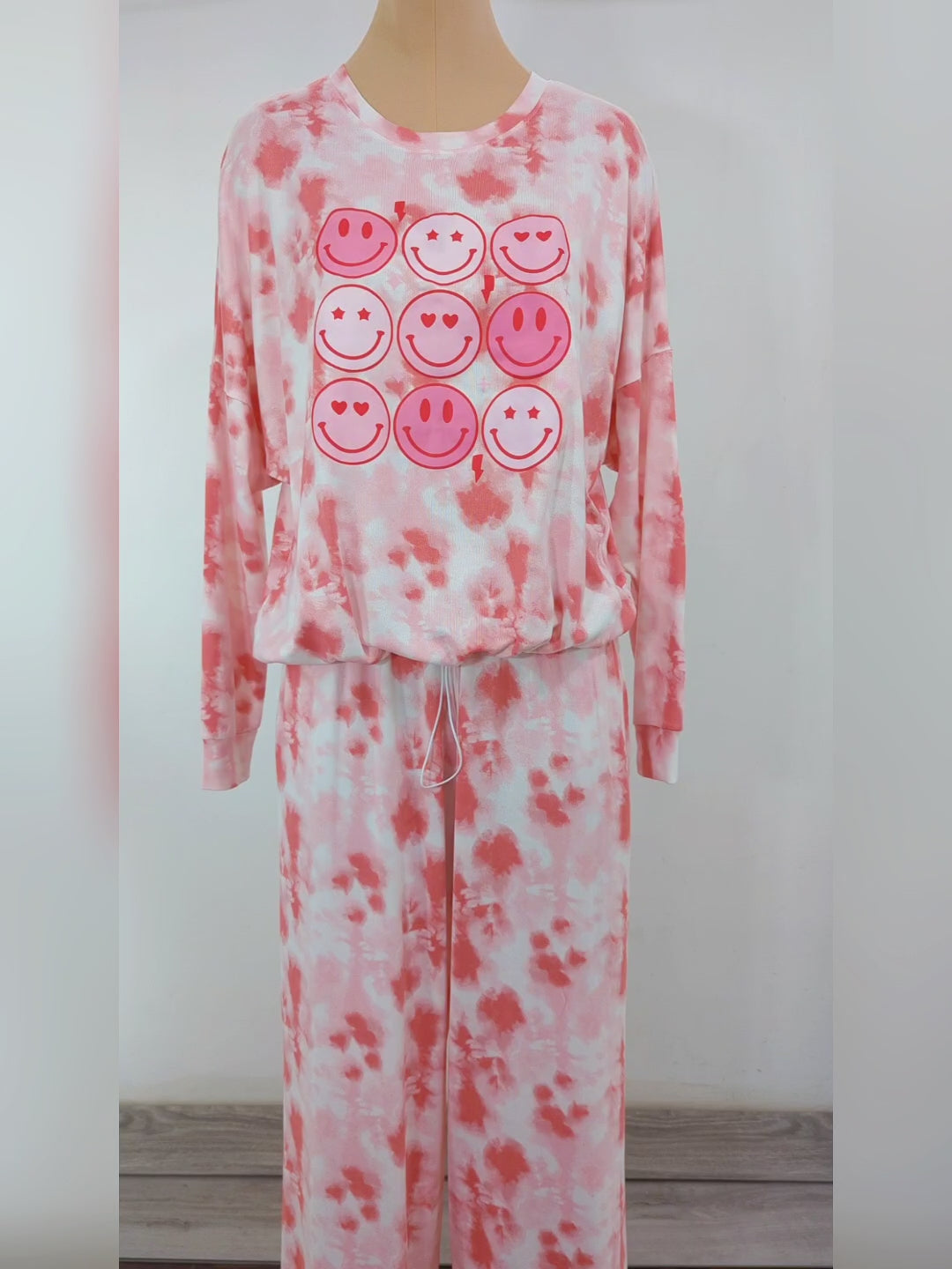 Set Pijameros Smiles Faces